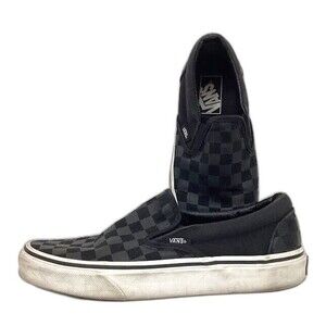 Vans OTW - Men's Sz 5.5 - Black Checkered/Checkerboard Low Skate Shoes - 721356